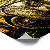 クラシック車の墓地 |ジャガーXK ポスター (角)