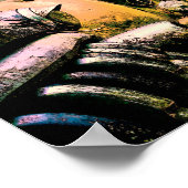 クラシック車の墓地 |ロイ転がス ポスター (角)