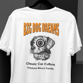 クラシック車の文化ビッグドッグ夢デイトナBch, FL Tシャツ