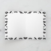 クラシック車の父の日札 サンキューカード (内部)