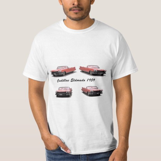 クラシック車の男性へTシャツ Tシャツ (正面)