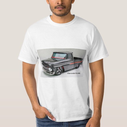 クラシック車の男性へTシャツ Tシャツ (正面)