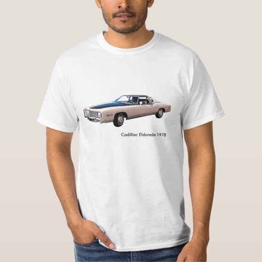 クラシック車の男性へTシャツ Tシャツ (正面)