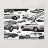 クラシック車はがき ポストカード (正面)