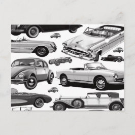 クラシック車はがき ポストカード