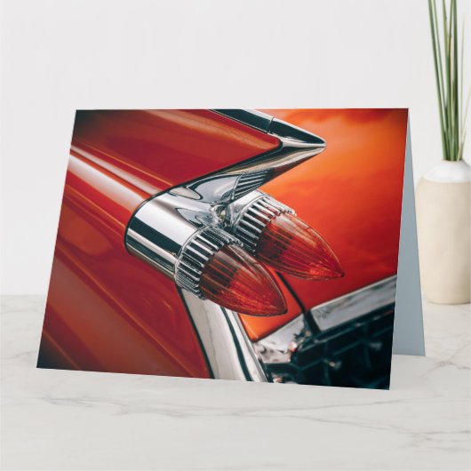 クラシック車ひれ父のデイカード カード (正面)