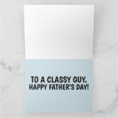 クラシック車ひれ父のデイカード カード (内部)