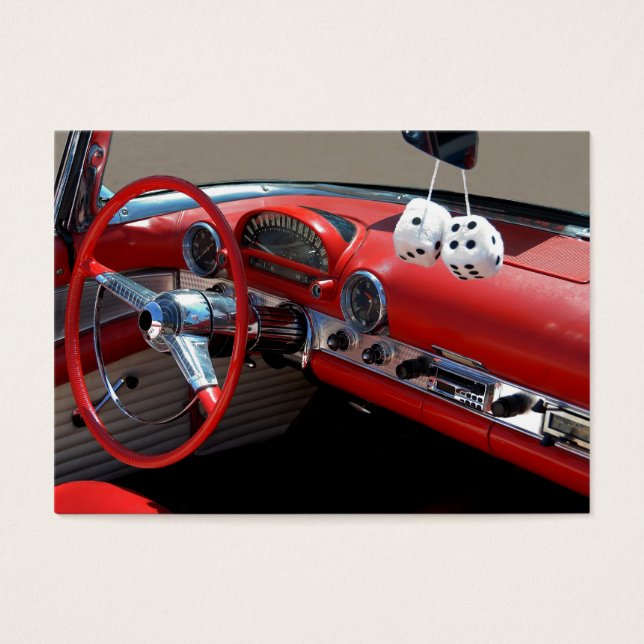 クラシック車インテリア (正面)