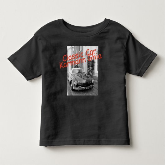 クラシック車カーマンギアオンブ王室のルー トドラーTシャツ (正面)