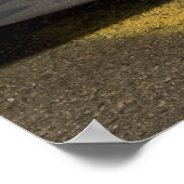 クラシック車クロムクローズアップ ポスター (角)