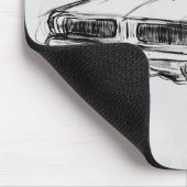 クラシック車スケッチIV マウスパッド (コーナー)