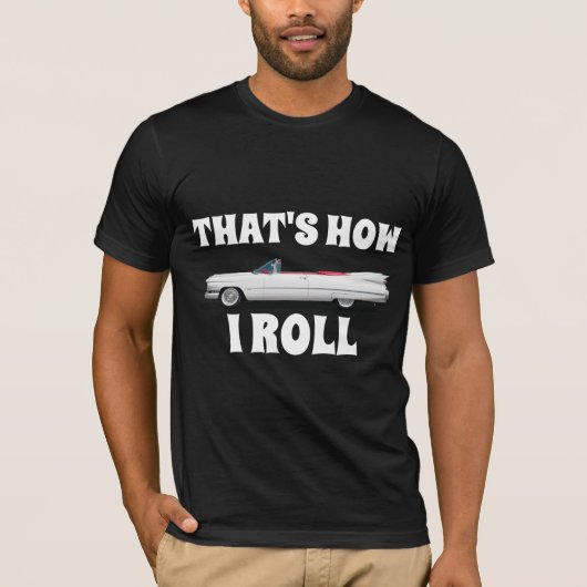 クラシック車パパメンズTシャツティー Tシャツ (正面)
