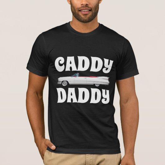 クラシック車パパメンズTシャツティー Tシャツ (正面)