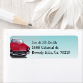 クラシック車パーティー ラベル (インサイチュ)