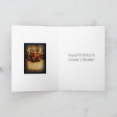 クラシック車ファン写真用バースデーカユーモアのあるード カード (内部)