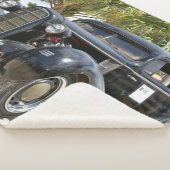 クラシック車ベビーブランケット小 シェルパブランケット (3/4)