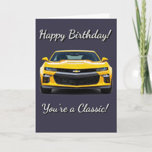 クラシック車ムームあなたはAクラシック誕生日 カード