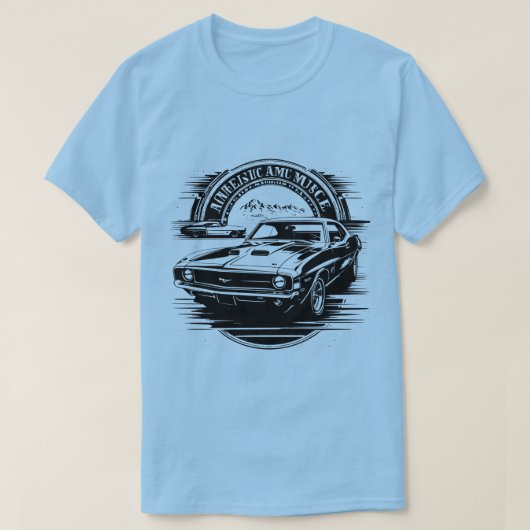 "クラシック車伝説 | ヴィンテージオートマニアT-Sh Tシャツ (デザイン正面)