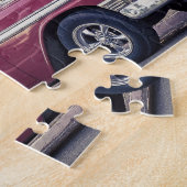 クラシック車熱帯ジグソーパズル ジグソーパズル (側面)