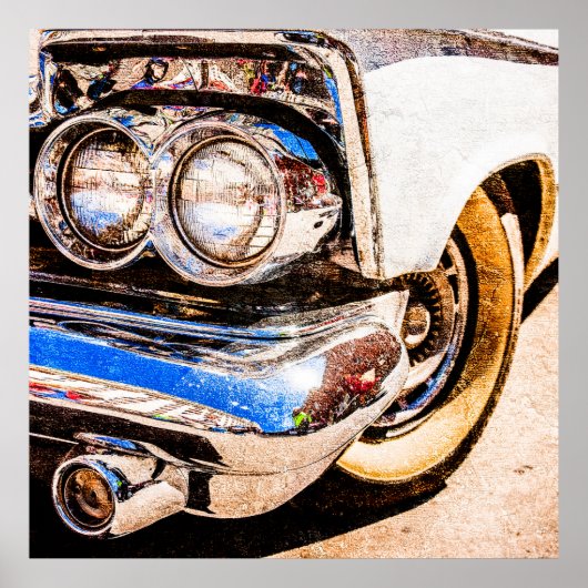 クラシック車美しい ポスター (正面)