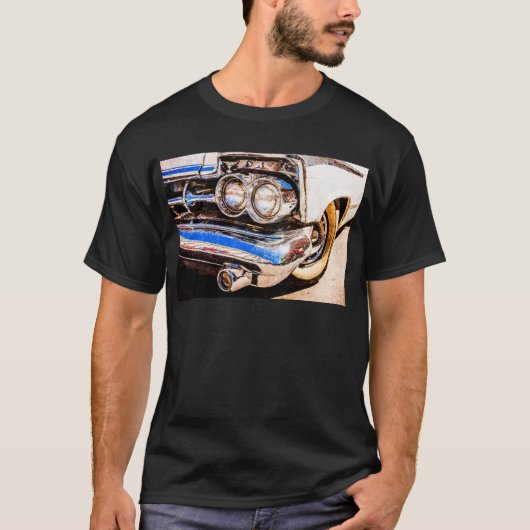 クラシック車美しい Tシャツ (正面)