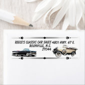 クラシック車販売 ラベル (インサイチュ)