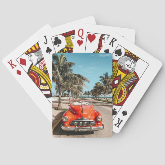 クラシック車遊TROIPICALカード トランプ (裏面)