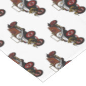 クラシック車1920漫画イラストレーション テーブルクロス (アングル)