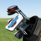 クラシック車1948漫画イラストレーション ゴルフヘッドカバー (インサイチュ)