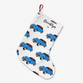 クラシック車1948漫画イラストレーション スモールクリスマスストッキング (正面 (吊り時))