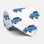 クラシック車1948漫画イラストレーション ネクタイ (ロール)