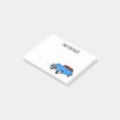 クラシック車1948漫画イラストレーション ポストイット (アングル)