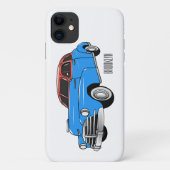 クラシック車1948漫画イラストレーション Case-Mate iPhoneケース (裏面)