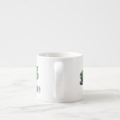 クラシック車1959漫画イラストレーション エスプレッソカップ (裏面)