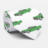 クラシック車1959漫画イラストレーション ネクタイ (ロール)