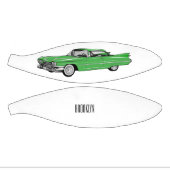 クラシック車1959漫画イラストレーション ミニバスケットボール (パネル)