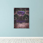 クラシック車 キャンバスプリント (インサイチュ (ウッドフロア))