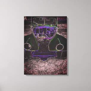 クラシック車 キャンバスプリント