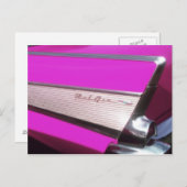 クラシック車:シボレーBel Air ポストカード (正面/裏面)