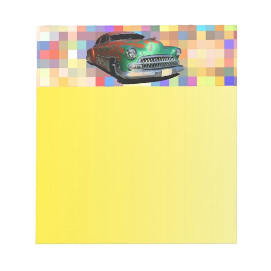 クラシック車 ノートパッド (正面)