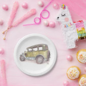 クラシック車 ペーパープレート (パーティー)