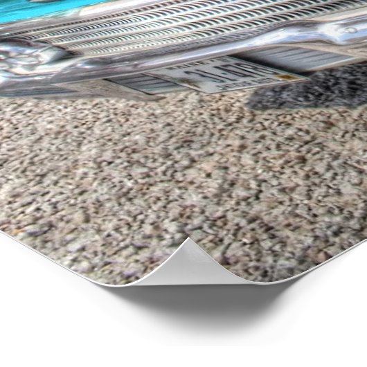 クラシック車 ポスター (角)