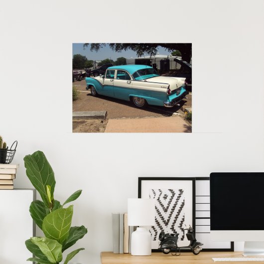 クラシック車 ポスター (ホームオフィス)
