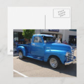 クラシック車 ポストカード (正面/裏面)