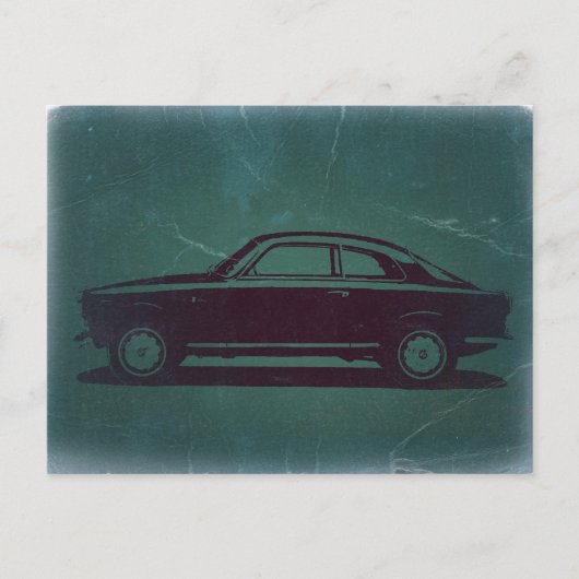 クラシック車 ポストカード (正面)