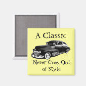 クラシック車 マグネット (正面/裏面)