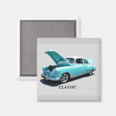 クラシック車 マグネット (正面/裏面)