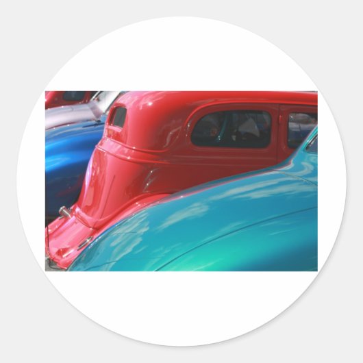 クラシック車 ラウンドシール (正面)