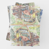 クラシック車 ラッピングペーパーシート (インサイチュ)