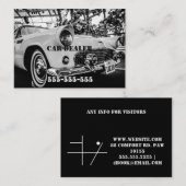 クラシック車 名刺 (正面/裏面)